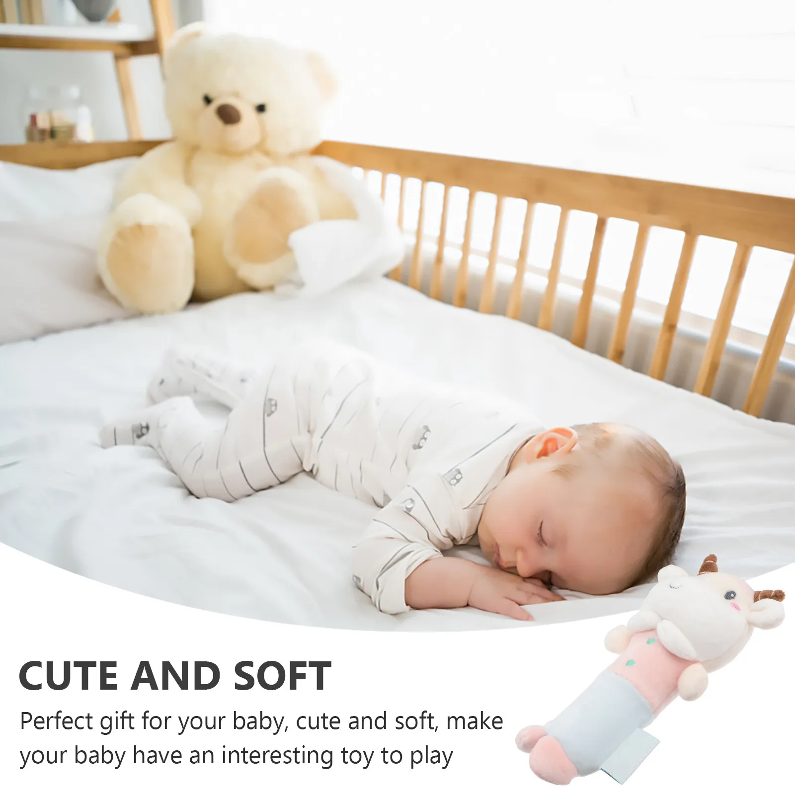 1Pcs Baby Sleeping Appeasing Towel Cattle Shape Soft Comfort Towel for Newborns Infants Toddlers Soothing Saliva Burp Cloth
1Pcs Baby Sleeping Appeasing Towel Cattle Shape Soft Comfort Towel for Newborns Infants Toddlers Soothing Saliva Burp Cloth