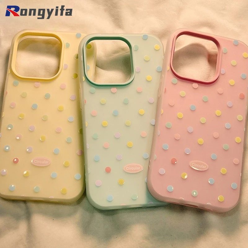 2 in 1 Candy Color Full Screen Dots Phone Case For Redmi Note 14 13 Pro Plus 12 Pro 11s Turbo 3 13C 5G Cover
2 in 1 Candy Color Full Screen Dots Phone Case For Redmi Note 14 13 Pro Plus 12 Pro 11s Turbo 3 13C 5G Cover