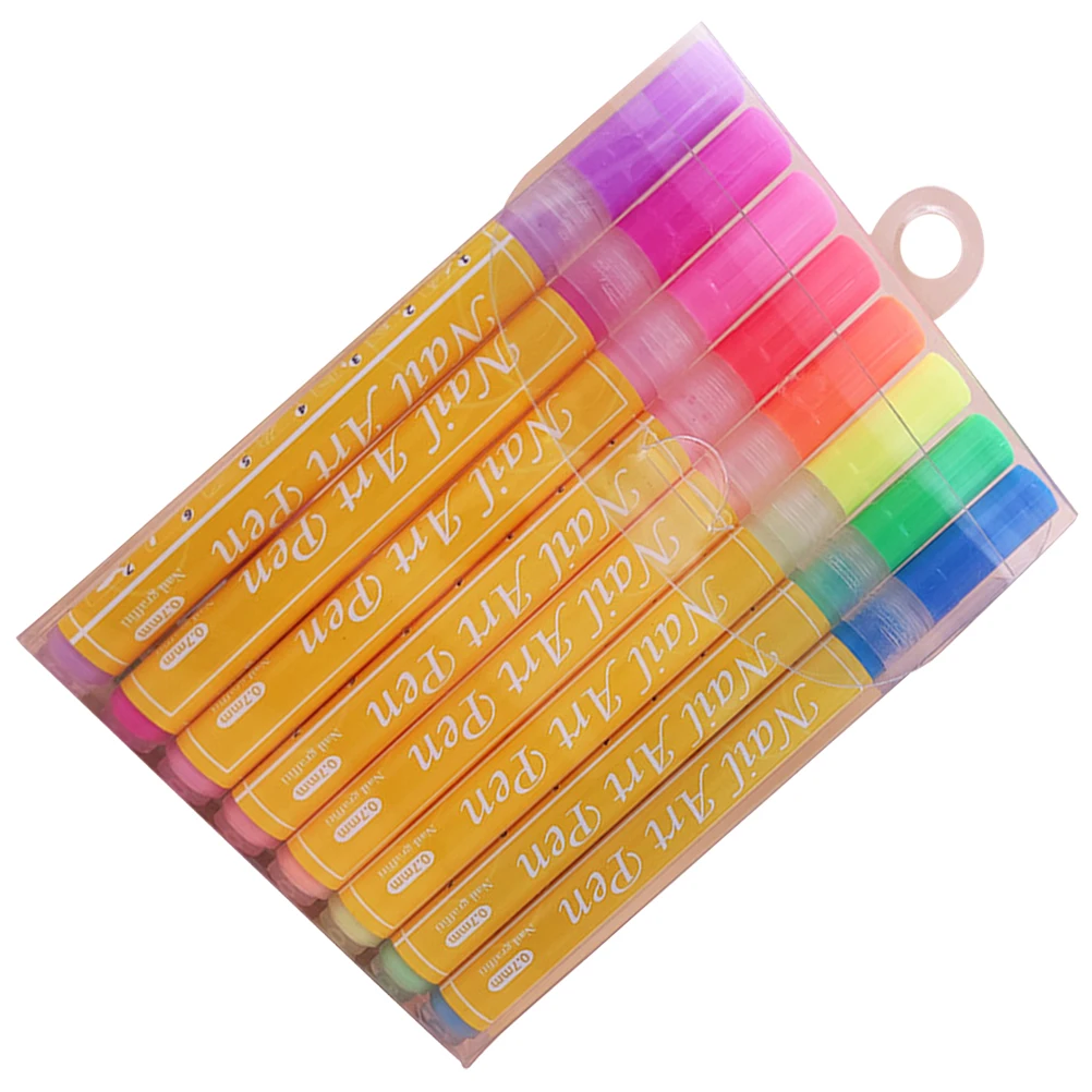 8 Pcs Nail Graffiti Pen Colorful Fluorescent Acrylic Quick Dry DIY Marker Pens for Nail Painting Decoration Tools Salon
8 Pcs Nail Graffiti Pen Colorful Fluorescent Acrylic Quick Dry DIY Marker Pens for Nail Painting Decoration Tools Salon
