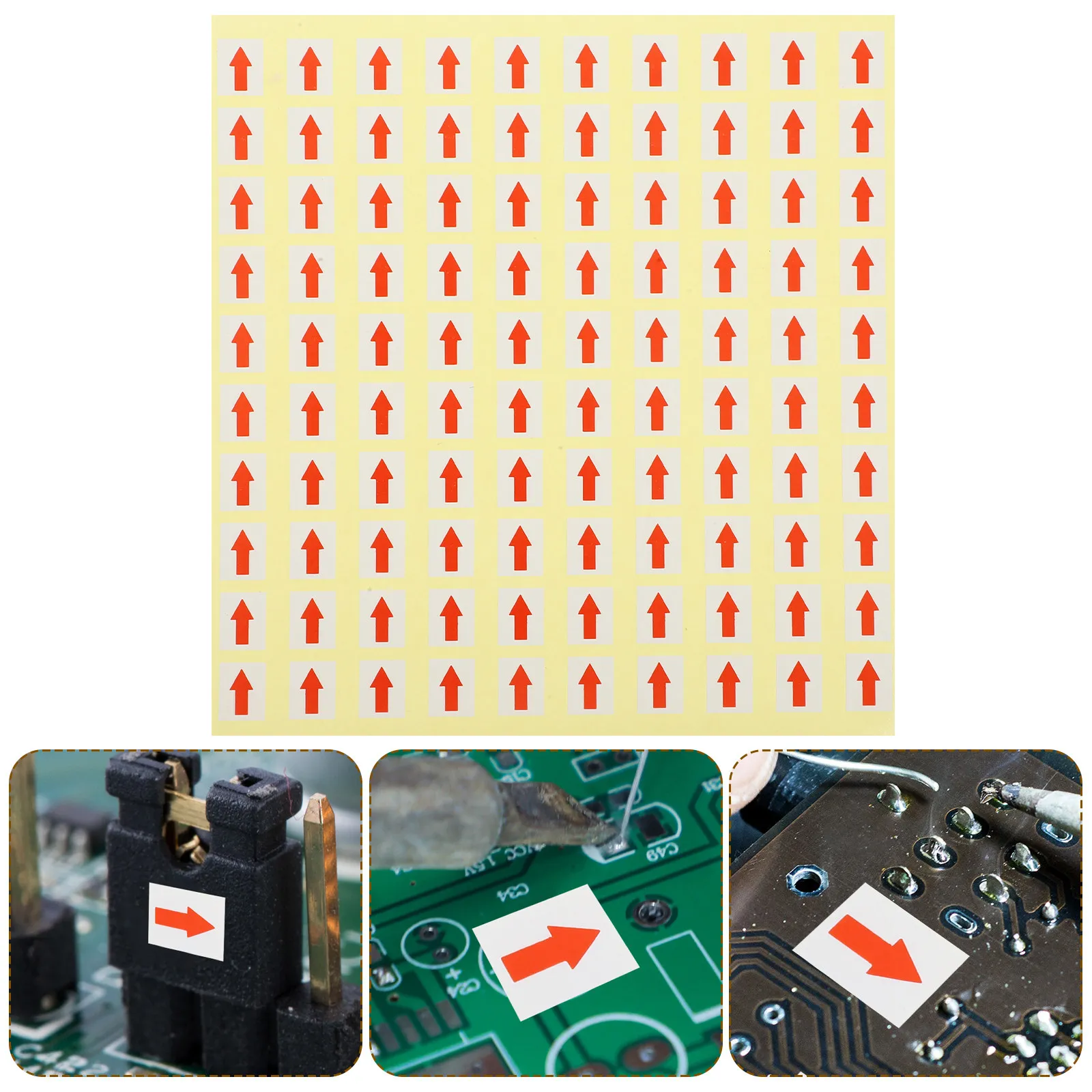 60 Sheets Red Arrow Labels Paper Arrow Stickers Warning Indicator Tags Direction Mark Stickers for Equipment Pipeline
60 Sheets Red Arrow Labels Paper Arrow Stickers Warning Indicator Tags Direction Mark Stickers for Equipment Pipeline