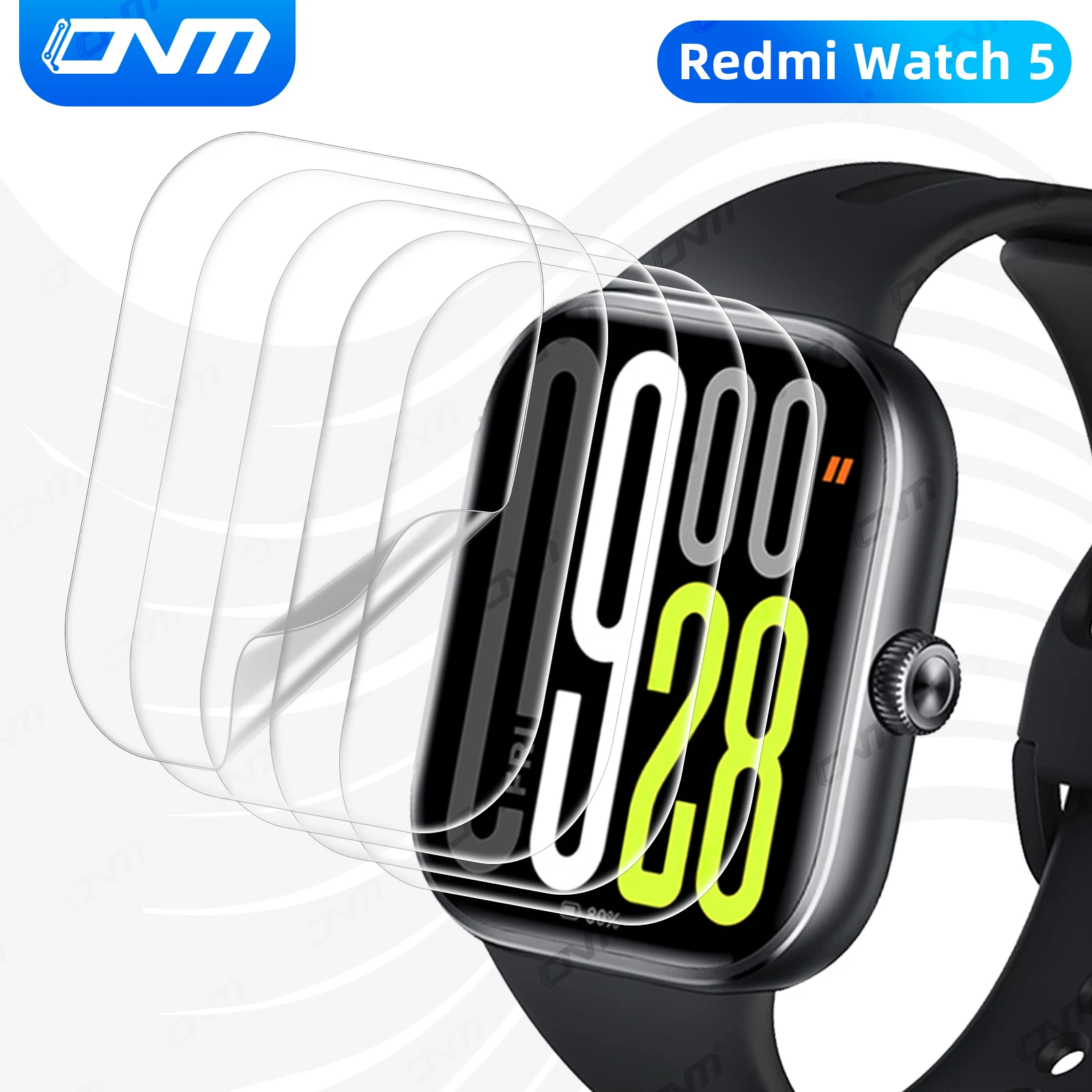 SOFT Protection Film for Xiaomi Redmi Watch 5 Screen Protector Clear HD Flexible Anti-scratch Film Accessories (NOT GLASS)
SOFT Protection Film for Xiaomi Redmi Watch 5 Screen Protector Clear HD Flexible Anti-scratch Film Accessories (NOT GLASS)