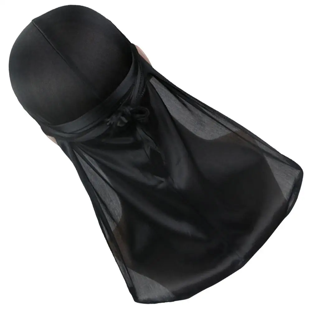 Satin Durag Headband Elastic Silk Headscarf Long Tail for Women Men Sleep Turbans Durags Headdress Black
Satin Durag Headband Elastic Silk Headscarf Long Tail for Women Men Sleep Turbans Durags Headdress Black