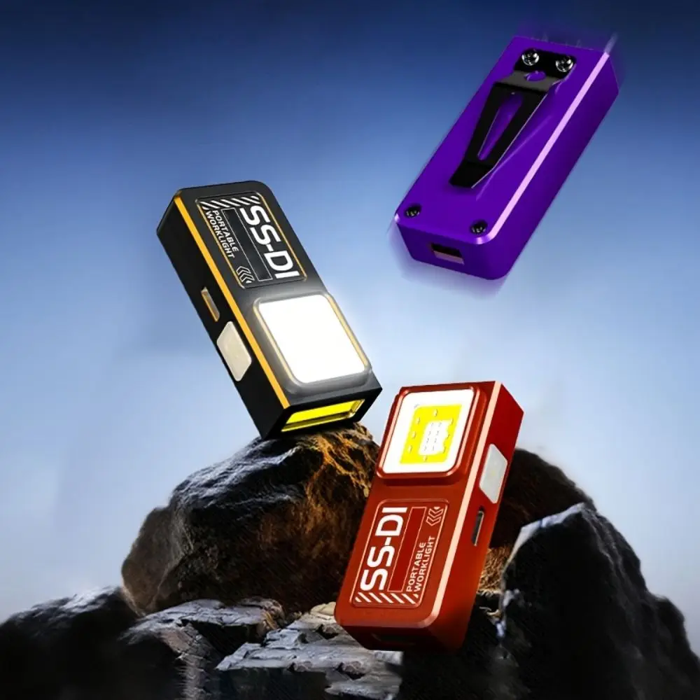 Ultra Bright Mini LED Flashlight USB Charging Dual Light Portable Lighting COB Side Lights Compact Design Warning Light Travel
Ultra Bright Mini LED Flashlight USB Charging Dual Light Portable Lighting COB Side Lights Compact Design Warning Light Travel