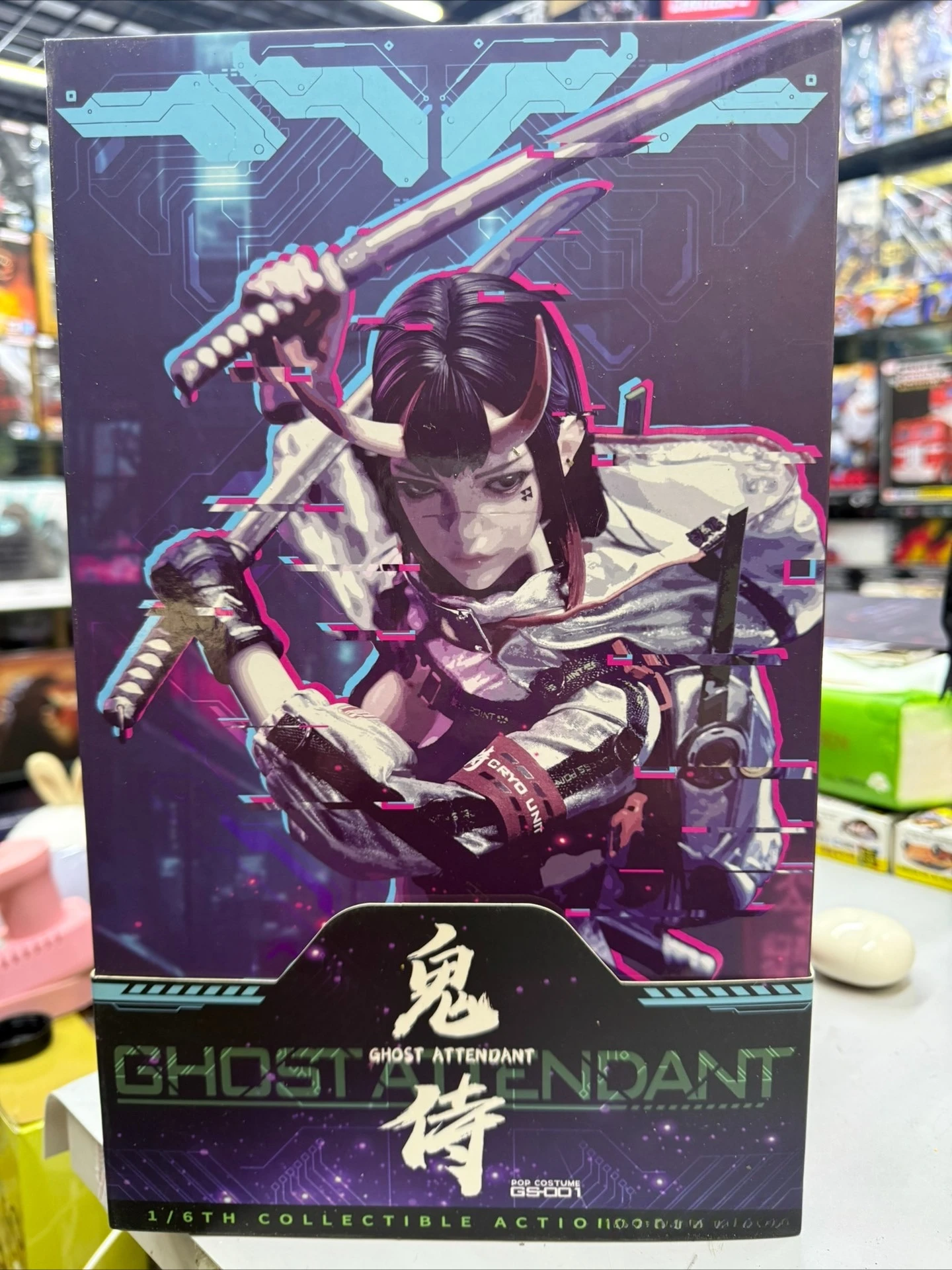 【Original】POPCOSTUME GS-001 Cyber Function The First Shot Ghost Attendant 1/6 Action Model Toy
【Original】POPCOSTUME GS-001 Cyber Function The First Shot Ghost Attendant 1/6 Action Model Toy