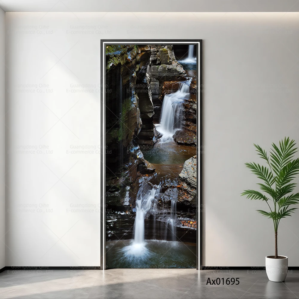 Nature Waterfall Door Sticker Multiple Designs Waterproof Peel and Stick Decals for Cabinets Wardrobe Door Aesthetics Decor
Nature Waterfall Door Sticker Multiple Designs Waterproof Peel and Stick Decals for Cabinets Wardrobe Door Aesthetics Decor
