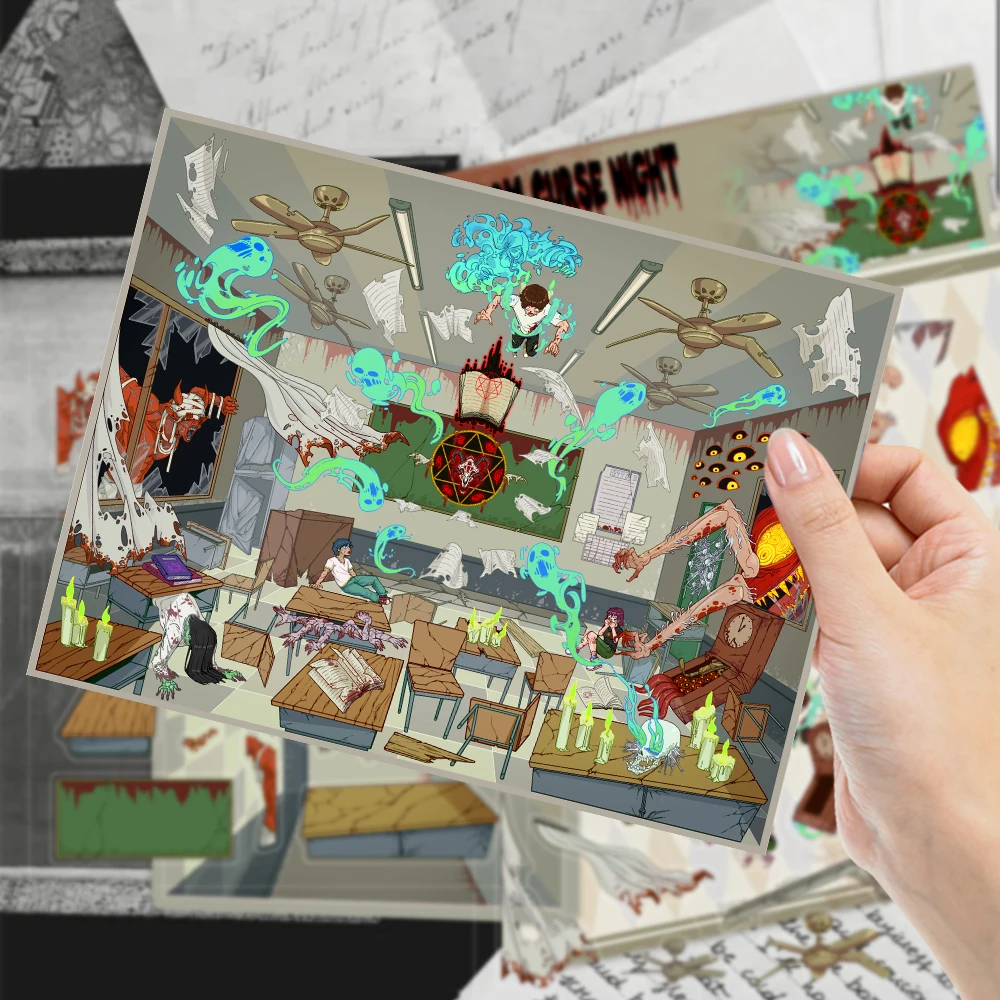 1 компл. ужасная классная проклятие ночной ландшафтный дизайн наклейки школьная духовность классная наклейка 3D DIY украшения справочника наклейки
1 компл. ужасная классная проклятие ночной ландшафтный дизайн наклейки школьная духовность классная наклейка 3D DIY украшения справочника наклейки