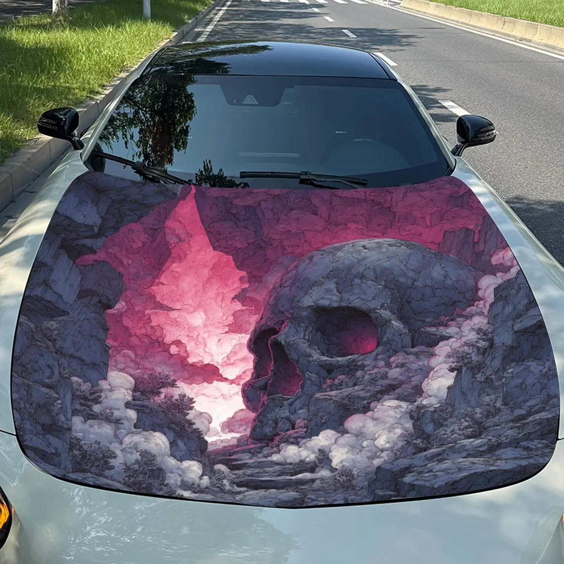 Purple Skull Car Hood Stickers, Truck Stickers, Self-adhesive Long-lasting Car Parts, Suitable For Cars, Truck Hood Decorations,
Purple Skull Car Hood Stickers, Truck Stickers, Self-adhesive Long-lasting Car Parts, Suitable For Cars, Truck Hood Decorations,