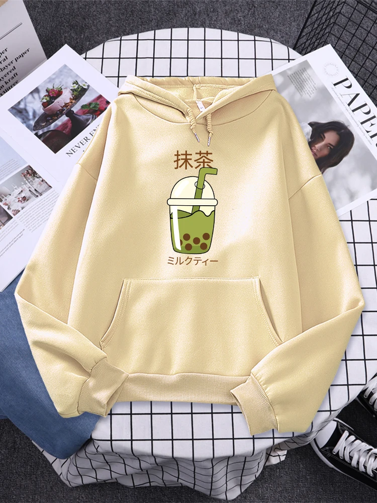 Delicious Matcha Beverage Prints Womens Clothing Comfortable Casual Sweatshirt Warm Pocket Fleece Tops Fashion Woman Pullovers
Delicious Matcha Beverage Prints Womens Clothing Comfortable Casual Sweatshirt Warm Pocket Fleece Tops Fashion Woman Pullovers