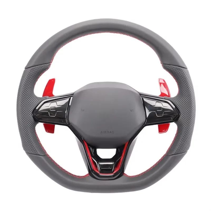 Carbon Fiber Leather Steering Wheel PU Interior Car Accessories for VW Volkswagen Golf 8 GTI R Line MK8 Jetta GLI ID4 Passat CC!
Carbon Fiber Leather Steering Wheel PU Interior Car Accessories for VW Volkswagen Golf 8 GTI R Line MK8 Jetta GLI ID4 Passat CC!
