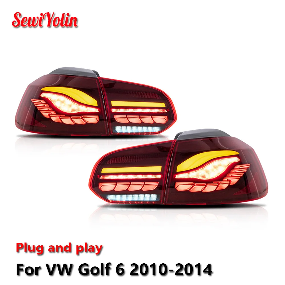 Car LED Tail Light Accessories For VW Golf 6 2010-2014 Auto Rear Fog DRL Brake Turn Signal Lamp Plug and Play
Car LED Tail Light Accessories For VW Golf 6 2010-2014 Auto Rear Fog DRL Brake Turn Signal Lamp Plug and Play