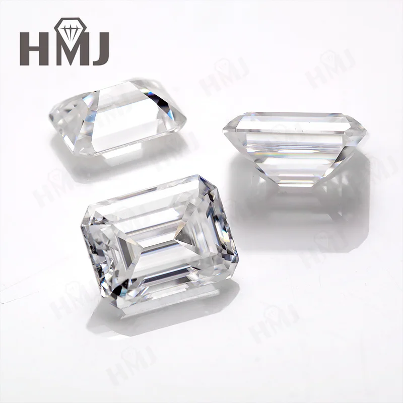 Wholesale Moissanite Loose Stone Emerald Cut D Color Super White 100% Diamond Tested High Quality Wedding Supplies for Jewelry
Wholesale Moissanite Loose Stone Emerald Cut D Color Super White 100% Diamond Tested High Quality Wedding Supplies for Jewelry