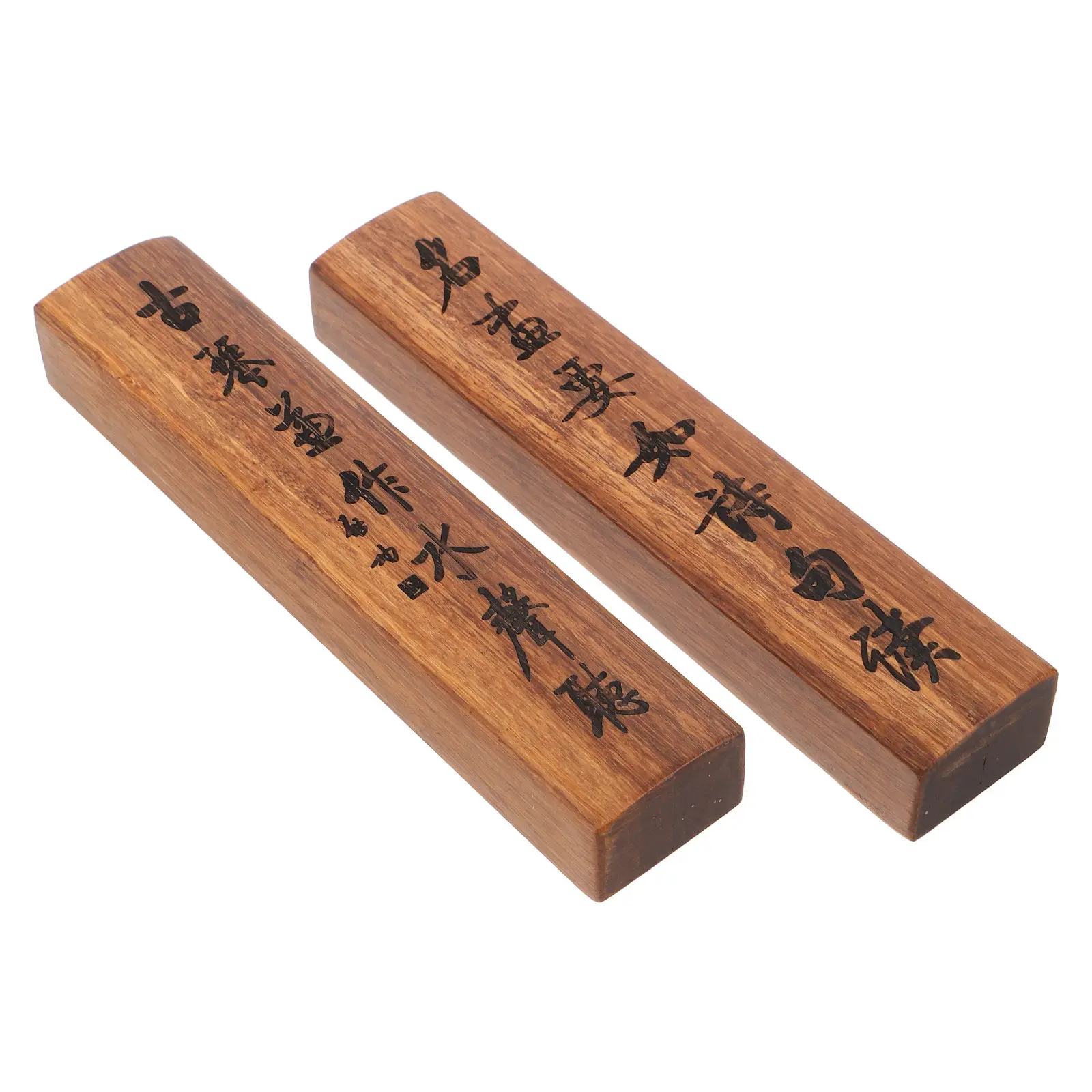 2Pcs Wooden Paperweight for Calligraphy Brush Painting Secure Large Drawing Sheets Elegant Asian Style Study Room Decor Home
2Pcs Wooden Paperweight for Calligraphy Brush Painting Secure Large Drawing Sheets Elegant Asian Style Study Room Decor Home