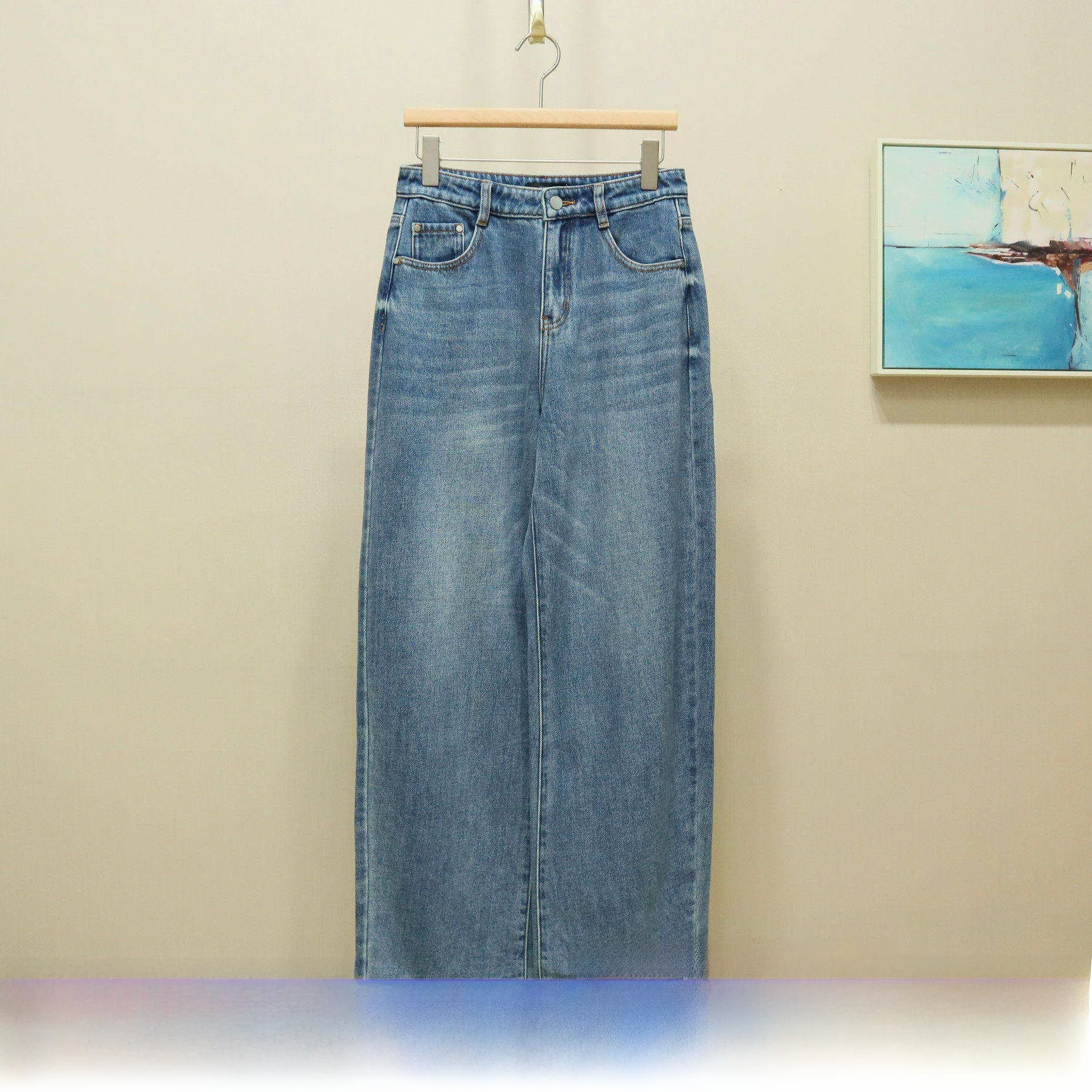 Winter New Sle Fce Lined Straight Leg Jeans Women's Casual Cotton Pants Comfortable Fit l Waist Button Fly
Winter New Sle Fce Lined Straight Leg Jeans Women's Casual Cotton Pants Comfortable Fit l Waist Button Fly