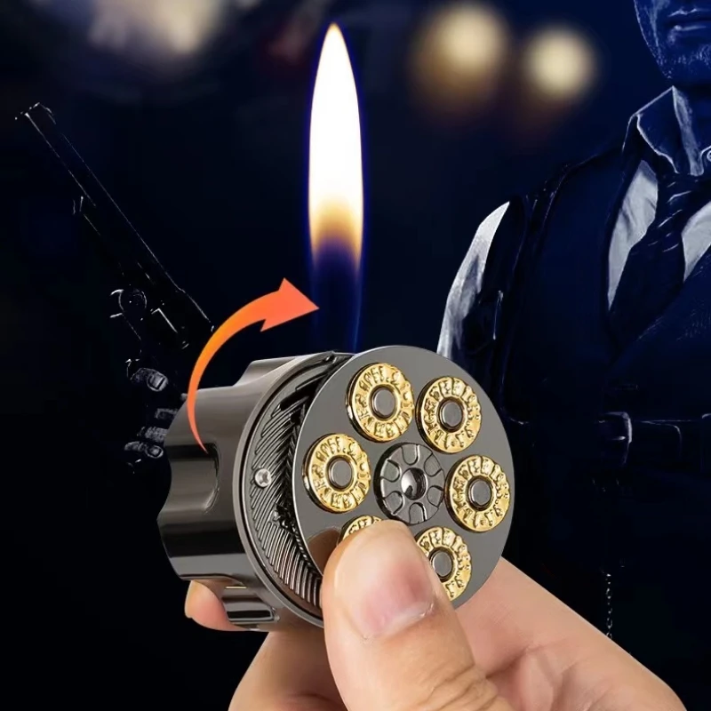 Creative Left Wheel Bullet Clip Shape Butane Gas Lighter Electroplated Mirror Sideslip Ignition Portable Smoking Accessories
Creative Left Wheel Bullet Clip Shape Butane Gas Lighter Electroplated Mirror Sideslip Ignition Portable Smoking Accessories