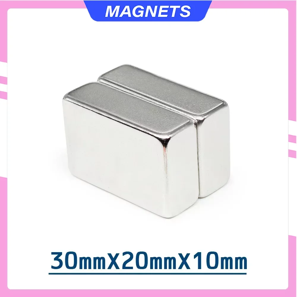 1/2/5/10PCS 30x20x10mm Quadrate Super Powerful Strong Magnetic Magnets 30*20*10 Block Permanent Neodymium Magnets 30x20x10
1/2/5/10PCS 30x20x10mm Quadrate Super Powerful Strong Magnetic Magnets 30*20*10 Block Permanent Neodymium Magnets 30x20x10