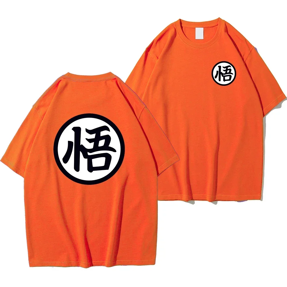 Летняя модная футболка для косплея в стиле аниме Son Goku, хлопковые топы с короткими рукавами, свободные повседневные футболки большого размера, мужская одежда в стиле Харадзюку
Летняя модная футболка для косплея в стиле аниме Son Goku, хлопковые топы с короткими рукавами, свободные повседневные футболки большого размера, мужская одежда в стиле Харадзюку