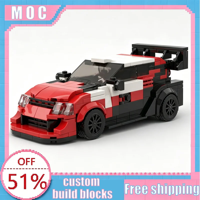 395PCS MOC Rally1 2026 - WRC Beast Race Car Building Model Custom Creative Building Blocks Educational Assembly Toy Display Gift
395PCS MOC Rally1 2026 - WRC Beast Race Car Building Model Custom Creative Building Blocks Educational Assembly Toy Display Gift