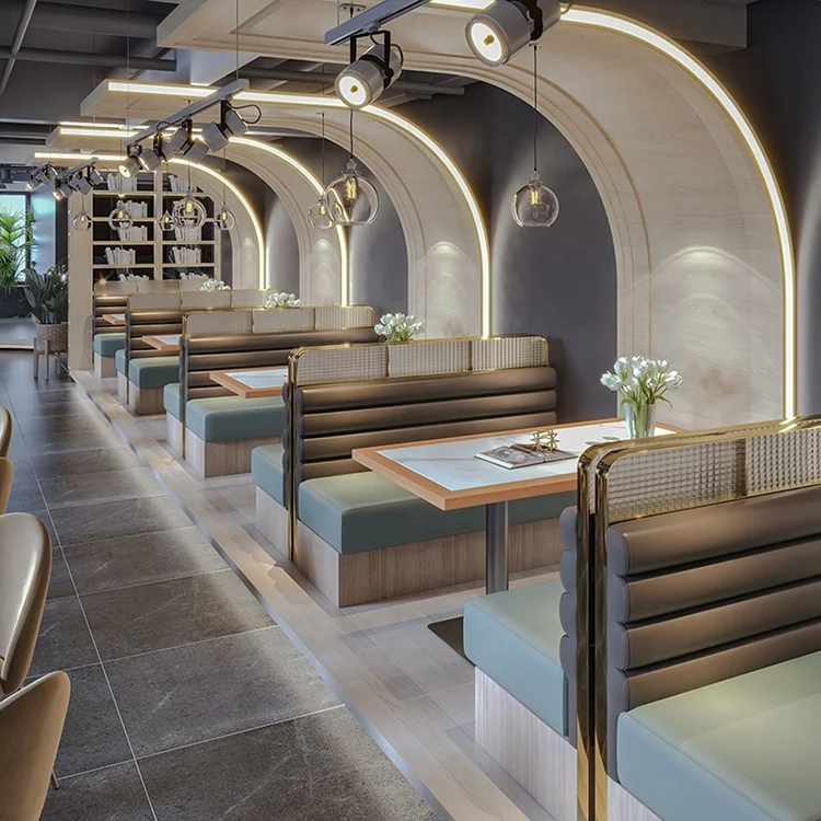 (SP-CS179) Modern Coffee Shop Sofa Restaurant Booths Restaurant Furniture Sets
(SP-CS179) Modern Coffee Shop Sofa Restaurant Booths Restaurant Furniture Sets