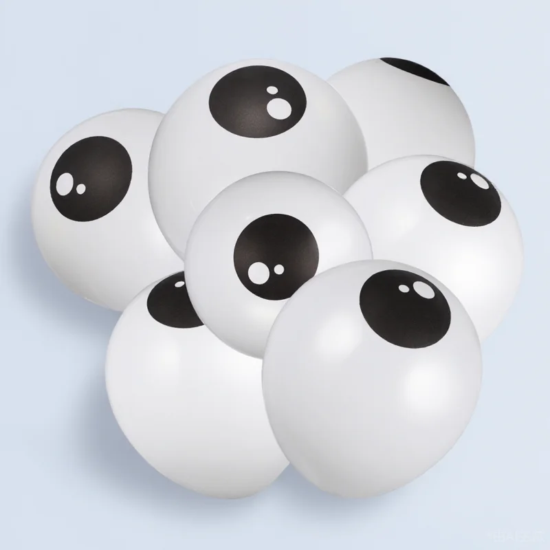 100 Pcs Eyeball Round Halloween Balloons Ladybug for Party Birthday Decorations Latex White Shower
100 Pcs Eyeball Round Halloween Balloons Ladybug for Party Birthday Decorations Latex White Shower