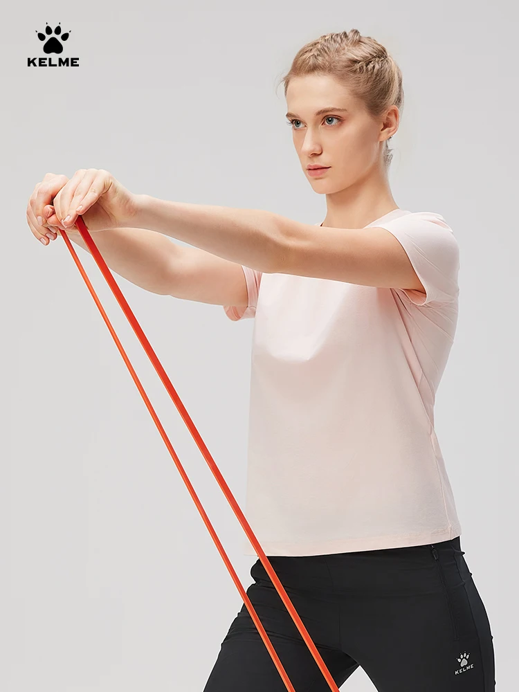 Kelme Women's Yoga Wear Quick-drying Sports Tops Breathable Fitness Training Wear Outdoor Running Short-sleeved T-shirt
Kelme Women's Yoga Wear Quick-drying Sports Tops Breathable Fitness Training Wear Outdoor Running Short-sleeved T-shirt
