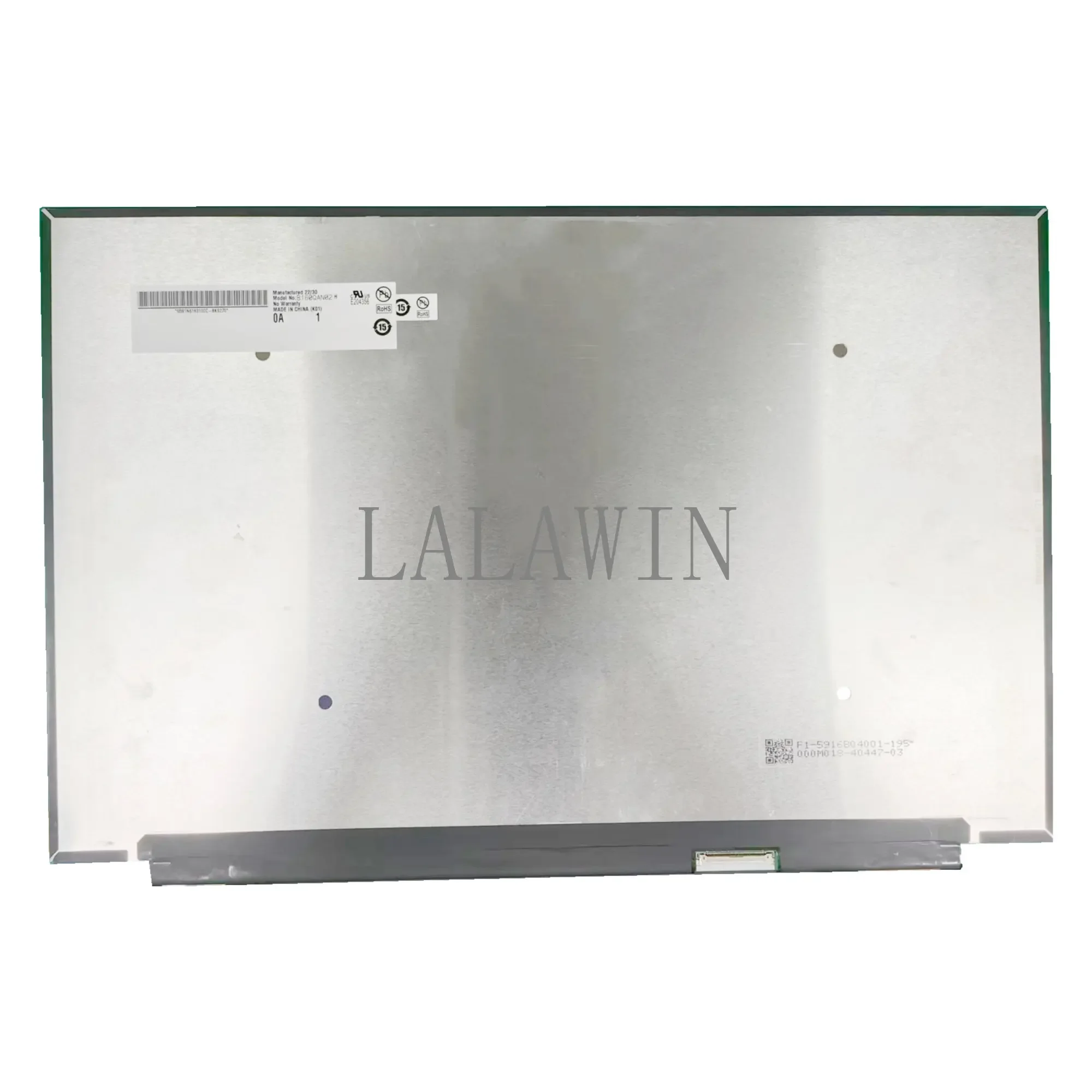B160QAN02.H 16,0-дюймовый 100sgrb B160QAN02.L NE160QDM-NY2 MNG007DA1-2 -3 NE160QDM-N62 2560×1600 ЖК-дисплей для ноутбука ideapad 5 pro-16
B160QAN02.H 16,0-дюймовый 100sgrb B160QAN02.L NE160QDM-NY2 MNG007DA1-2 -3 NE160QDM-N62 2560×1600 ЖК-дисплей для ноутбука ideapad 5 pro-16