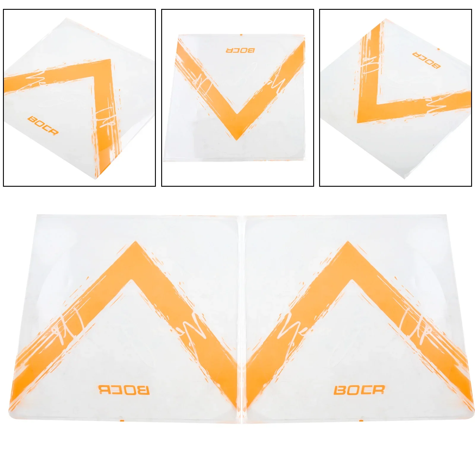 2 Pcs Self-Sticky Table Tennis Rubber Protective Adhesive Film Protection Self Adhesive Transparent Film With Rubber Cover
2 Pcs Self-Sticky Table Tennis Rubber Protective Adhesive Film Protection Self Adhesive Transparent Film With Rubber Cover