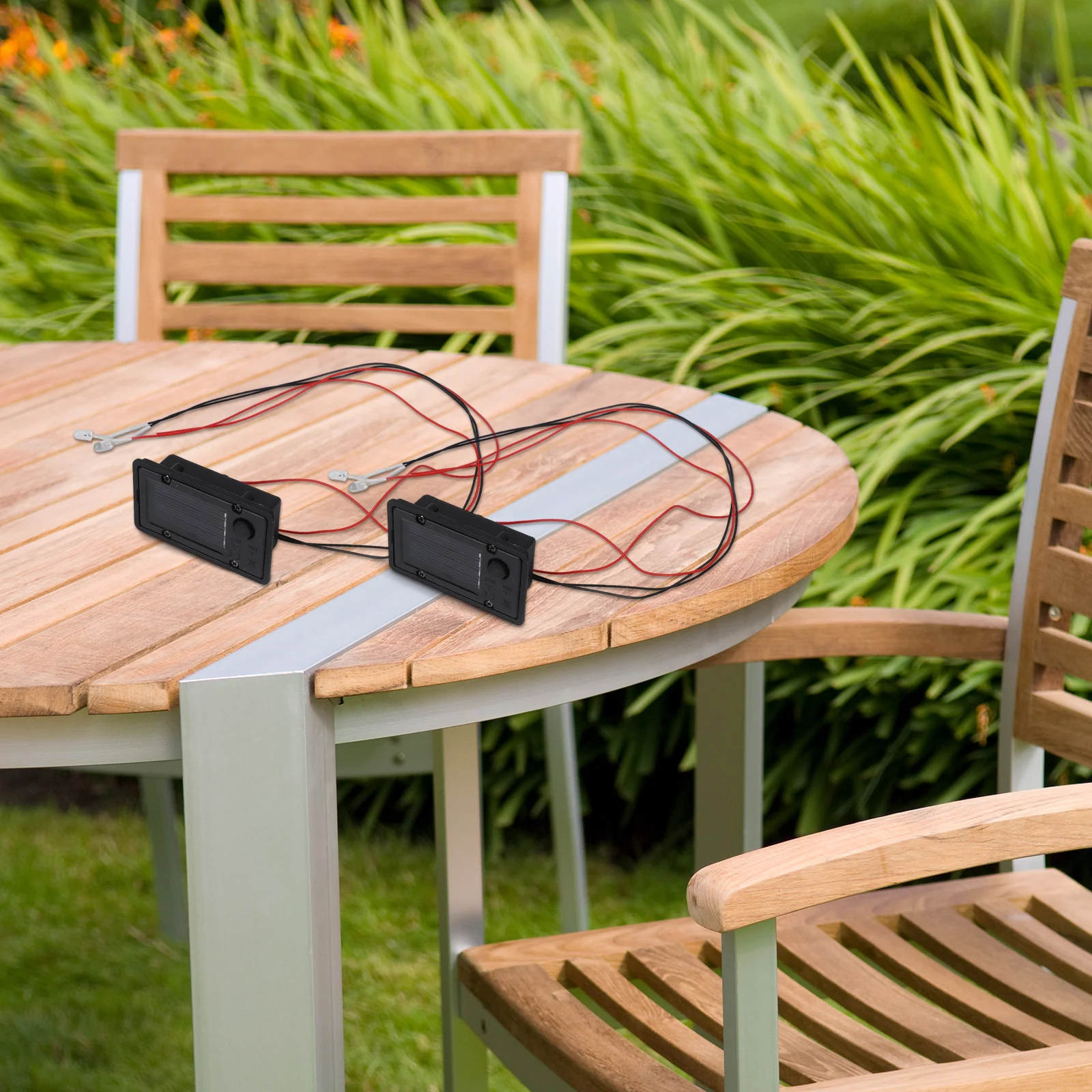 Solar Light Boxes Set Of 2 Solar Lights Replacement Top With LED Bulbs Solar Panel Lantern Lid 40*70mm Decoration Crafts
Solar Light Boxes Set Of 2 Solar Lights Replacement Top With LED Bulbs Solar Panel Lantern Lid 40*70mm Decoration Crafts