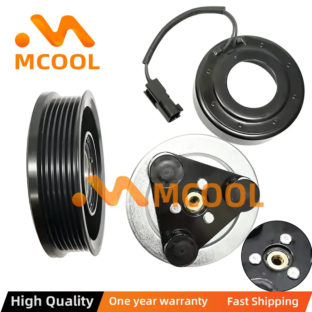 AC Compressor Clutch For Ford Focus Fusion Fiesta C-Max S-Max Kuga 1.4 1.6 1.8 2.0 2.2 VS16 3M5H19D629KG 3M5H19D629KF
AC Compressor Clutch For Ford Focus Fusion Fiesta C-Max S-Max Kuga 1.4 1.6 1.8 2.0 2.2 VS16 3M5H19D629KG 3M5H19D629KF