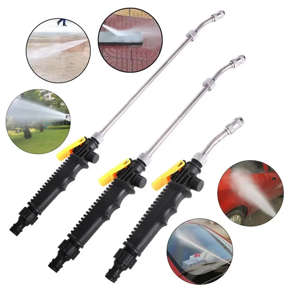 Garden Water Gun Universal Stainless Steel Metal High Pressure Water Gun Clean Tool Washing Car Watering Plants Spray Sprinkler
Garden Water Gun Universal Stainless Steel Metal High Pressure Water Gun Clean Tool Washing Car Watering Plants Spray Sprinkler