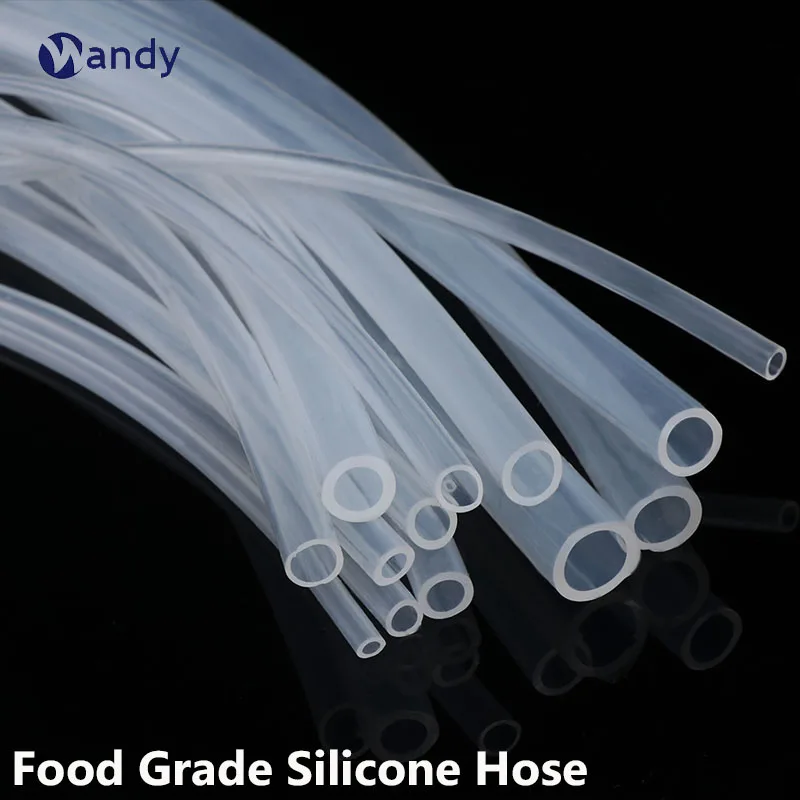 1/5Meters Food Grade Silicone Tube Clear Transparent Silicone Hose Flexible Rubber Hose Heat Resistant Drinking Water Pipe
1/5Meters Food Grade Silicone Tube Clear Transparent Silicone Hose Flexible Rubber Hose Heat Resistant Drinking Water Pipe