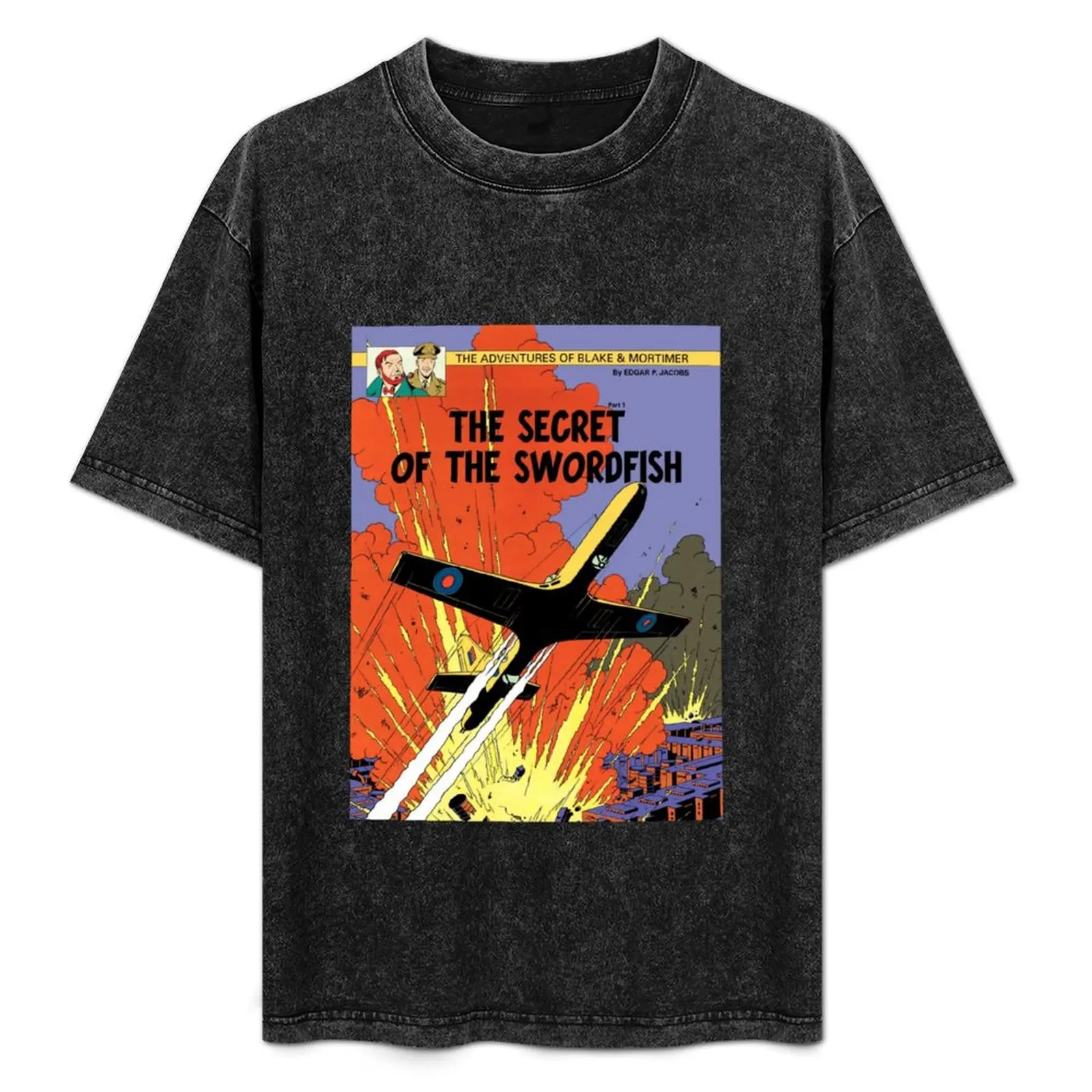 Cover Art from The Secret Of The Swordfish (Le Secret De L'Espadon): The Incredible Chase T-Shirt Plus Size Short Sleeve T-Shirt
Cover Art from The Secret Of The Swordfish (Le Secret De L'Espadon): The Incredible Chase T-Shirt Plus Size Short Sleeve T-Shirt