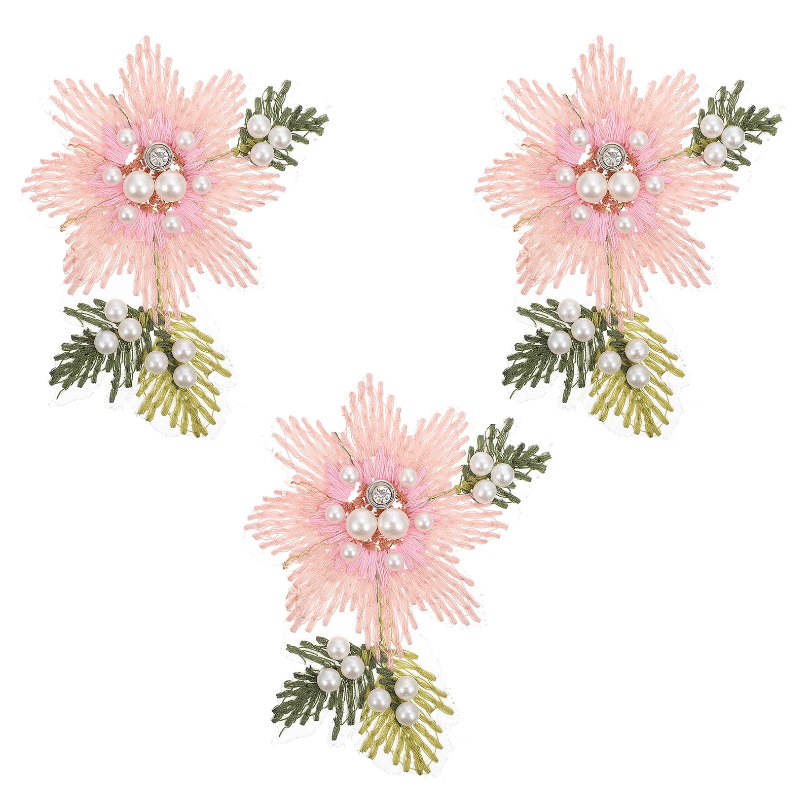 3 pcs Lace Flower Patches DIY Sewing Repair Appliques Clothes Embellishments Elegant Decor Clips Suitable Jeans Accessories
3 pcs Lace Flower Patches DIY Sewing Repair Appliques Clothes Embellishments Elegant Decor Clips Suitable Jeans Accessories