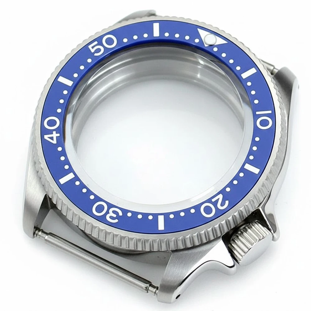 Корпус часов 38 мм, серебристый, с синим керамическим безелем, аксессуары для часов, сапфировое стекло, для Seiko NH35 NH36 SKX013, ремонтные детали, заводная головка 3.8
Корпус часов 38 мм, серебристый, с синим керамическим безелем, аксессуары для часов, сапфировое стекло, для Seiko NH35 NH36 SKX013, ремонтные детали, заводная головка 3.8