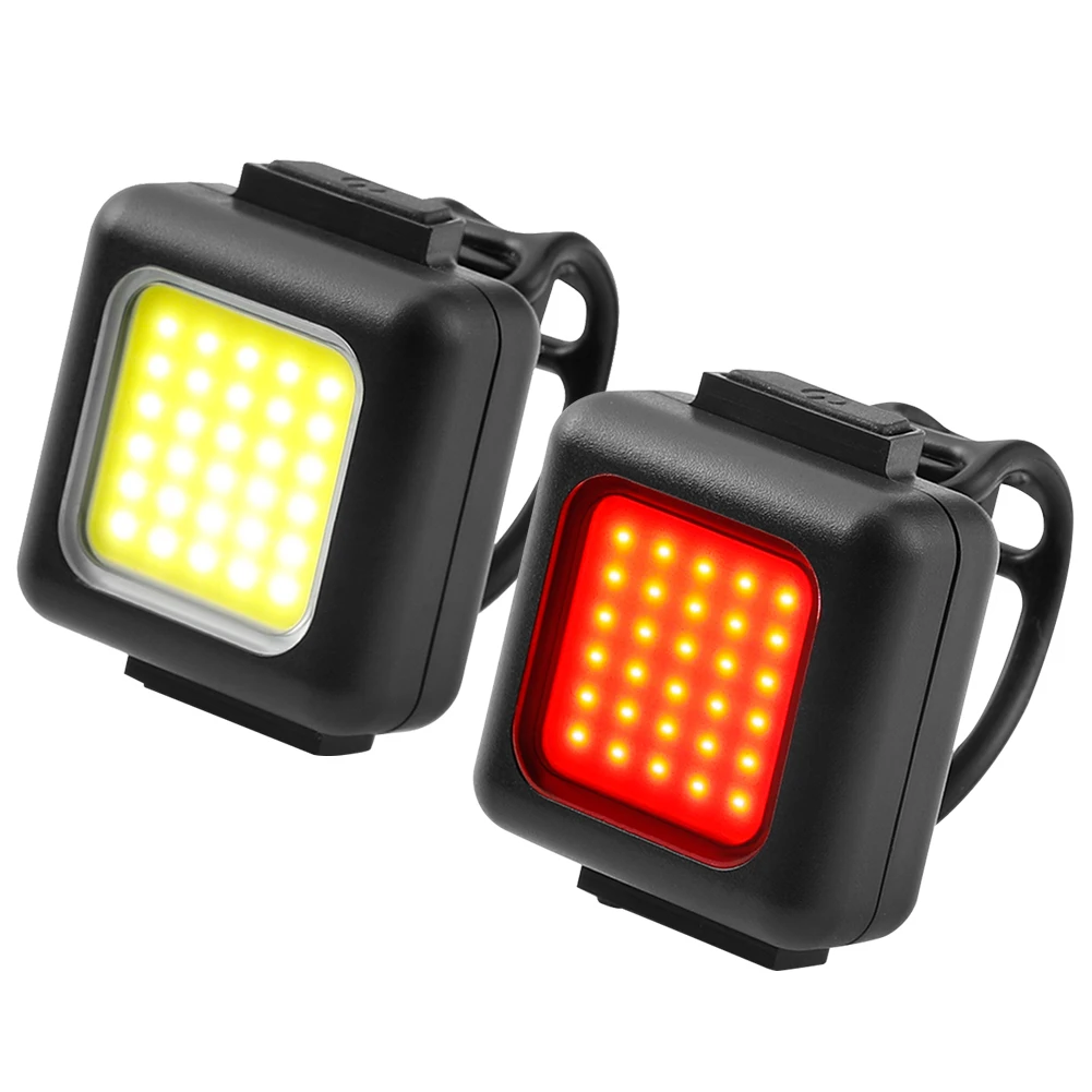 COB LED Bicycle Headlight Taillights 130LM/80LM 150mAh Warning Cycling Light Type-C USB Rechargeable Waterproof Bicycle Lantern
COB LED Bicycle Headlight Taillights 130LM/80LM 150mAh Warning Cycling Light Type-C USB Rechargeable Waterproof Bicycle Lantern