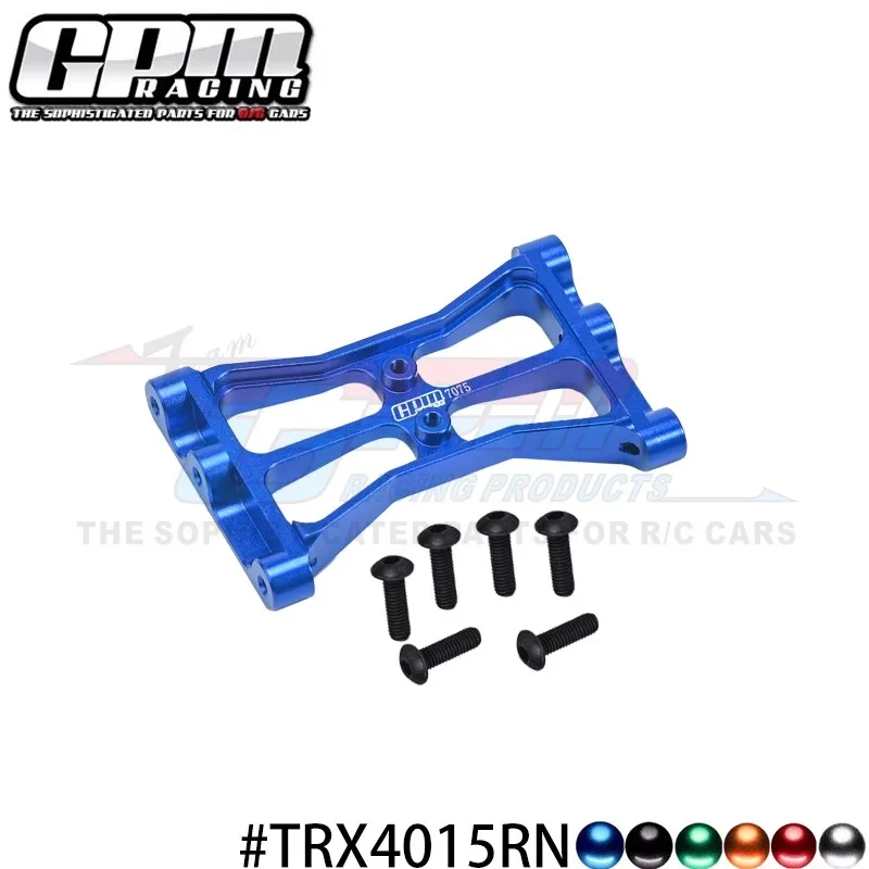ONE PIECE TRAXXAS-1/10 TRX4 aluminum alloy 7075 rear chassis crossbeam fixing seat
ONE PIECE TRAXXAS-1/10 TRX4 aluminum alloy 7075 rear chassis crossbeam fixing seat