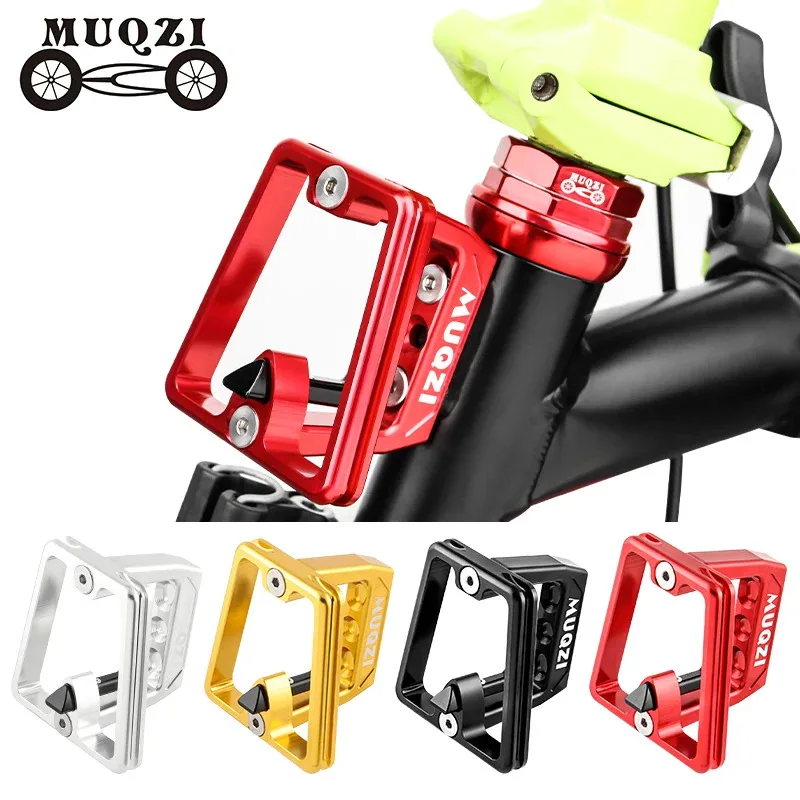 MUQZI складная передняя сумка для велосипеда, кронштейн для сумки Brompton Dahon, адаптер для крепления передней сумки для велосипеда
MUQZI складная передняя сумка для велосипеда, кронштейн для сумки Brompton Dahon, адаптер для крепления передней сумки для велосипеда