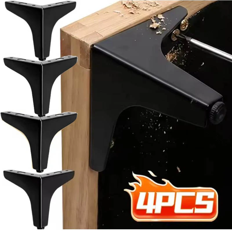 Modern Minimalist Metal Heightening Legs 4-Pack Universal Furniture Feet For Sofa Cabinet Table
Modern Minimalist Metal Heightening Legs 4-Pack Universal Furniture Feet For Sofa Cabinet Table