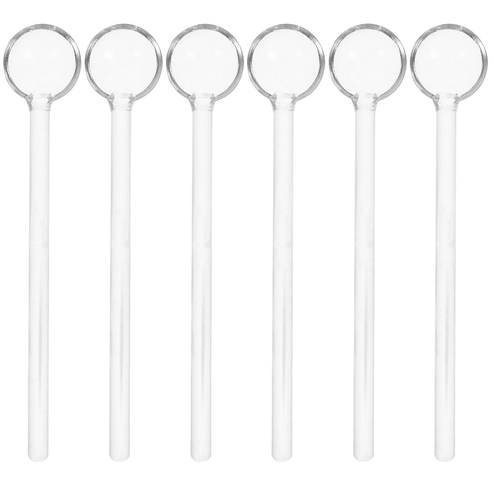 6pcs Long Handle Coffee Spoon Clear Glass Stirring Spoon for Cappuccino Espresso Dessert Salad Modern Kitchenware
6pcs Long Handle Coffee Spoon Clear Glass Stirring Spoon for Cappuccino Espresso Dessert Salad Modern Kitchenware