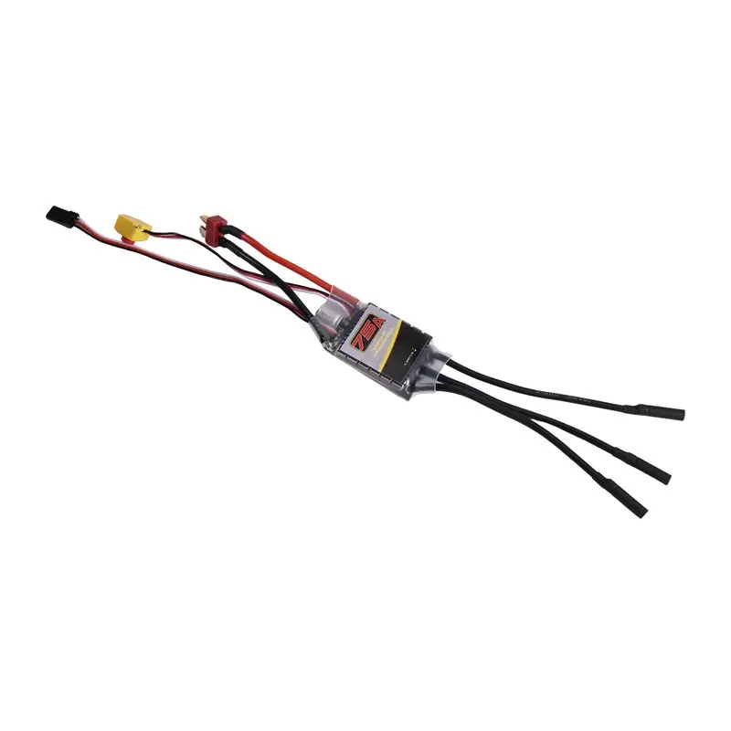 For 540/3650/3670 Brushless Motors Compatible 75A Brushless RC ESC Electronic Speed Controller With T Power Plug Model Car
For 540/3650/3670 Brushless Motors Compatible 75A Brushless RC ESC Electronic Speed Controller With T Power Plug Model Car