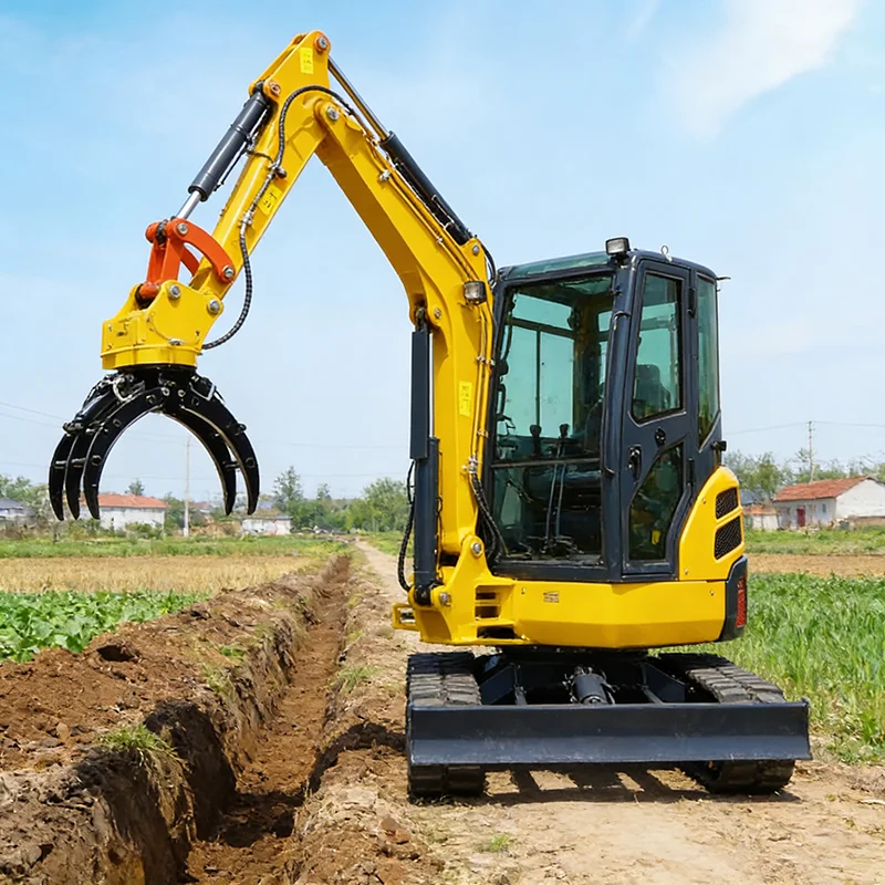 Professional Mini Digger with ROPS and FOPS Certified Cab for Enhanced Operator Safety
Professional Mini Digger with ROPS and FOPS Certified Cab for Enhanced Operator Safety