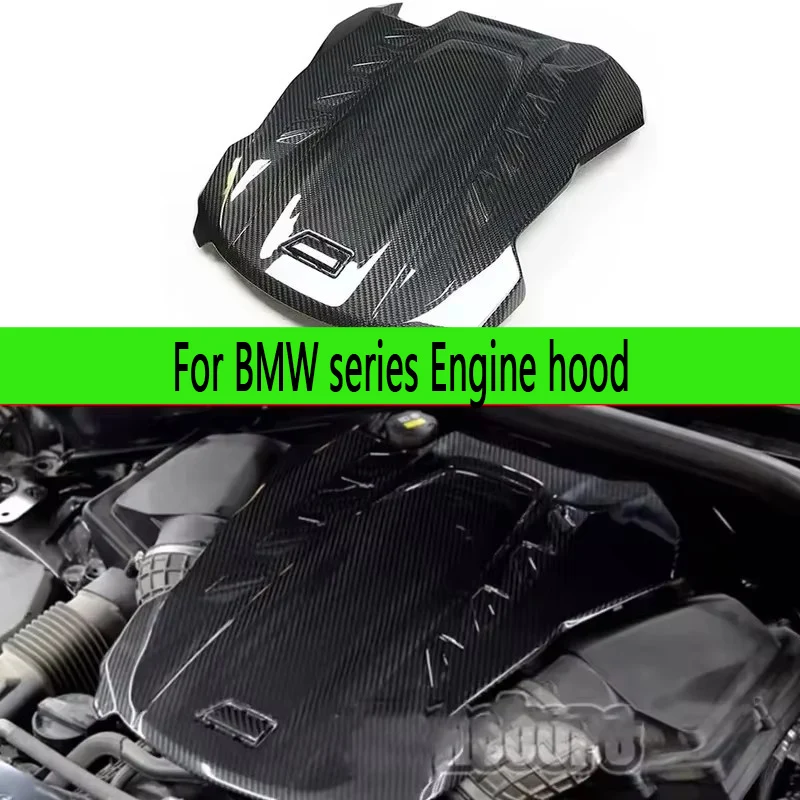 For BMW series X5M F95 X6M F96 2019+ Dry Carbon fiber engine hood Replacement installation engine hood cover plate body kit
For BMW series X5M F95 X6M F96 2019+ Dry Carbon fiber engine hood Replacement installation engine hood cover plate body kit