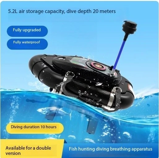 Water Fortress Diving Breathing Apparatus Equipment Underwater Fishing Tube Artificial Fish Gill Full Set of Equipment
Water Fortress Diving Breathing Apparatus Equipment Underwater Fishing Tube Artificial Fish Gill Full Set of Equipment