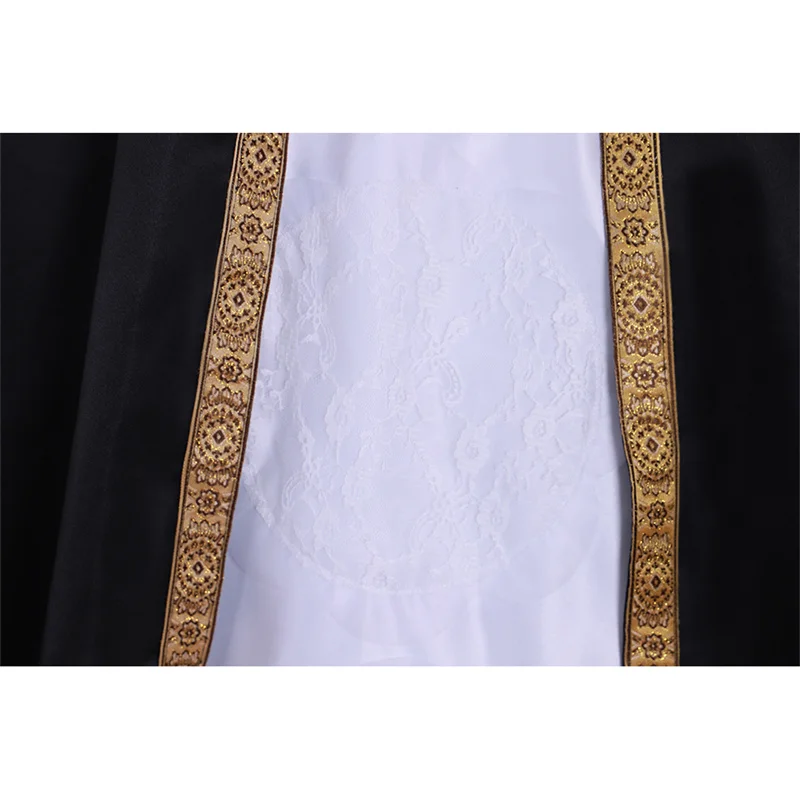 Victorian Queen Elizabeth Tudor Period Tudor Dress Cosplay Costume Renaissance Tudor Medieval Black Gown Dress Costume
Victorian Queen Elizabeth Tudor Period Tudor Dress Cosplay Costume Renaissance Tudor Medieval Black Gown Dress Costume