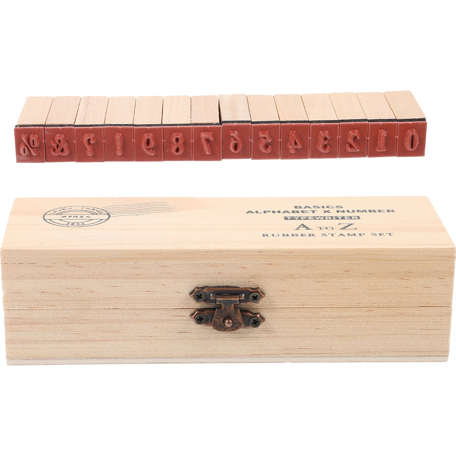 42 Pieces Wooden Stamps Alphabet Stamp Set Craft Supplies Retro Vintage Letter Stamps Storage Box iginal Uppercase
42 Pieces Wooden Stamps Alphabet Stamp Set Craft Supplies Retro Vintage Letter Stamps Storage Box iginal Uppercase