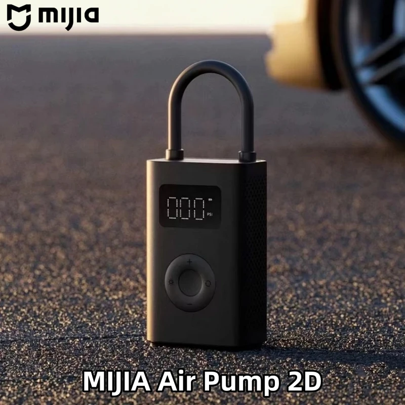 Портативный компрессор Mijia 2D 2000 мАч для накачивания шин велосипедов, автомобилей, мотоциклов и мячей
Портативный компрессор Mijia 2D 2000 мАч для накачивания шин велосипедов, автомобилей, мотоциклов и мячей