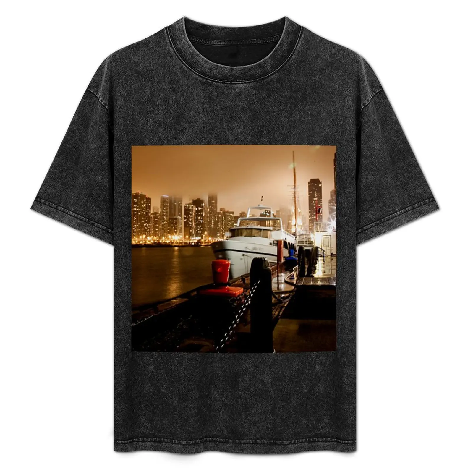 Navy Pier Chicago Illinois Sunset T-Shirt No Iron Casual Short Sleeve Top
Navy Pier Chicago Illinois Sunset T-Shirt No Iron Casual Short Sleeve Top