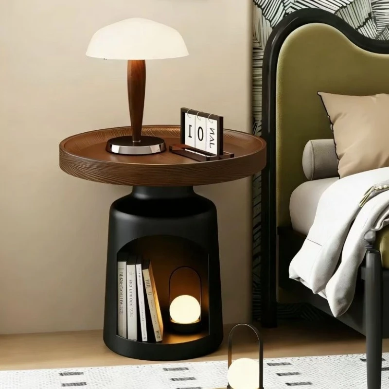 French retro Bedside table wood round antique style bedside table integrated small mesitas de noche dormitorio Bedroom furniture
French retro Bedside table wood round antique style bedside table integrated small mesitas de noche dormitorio Bedroom furniture