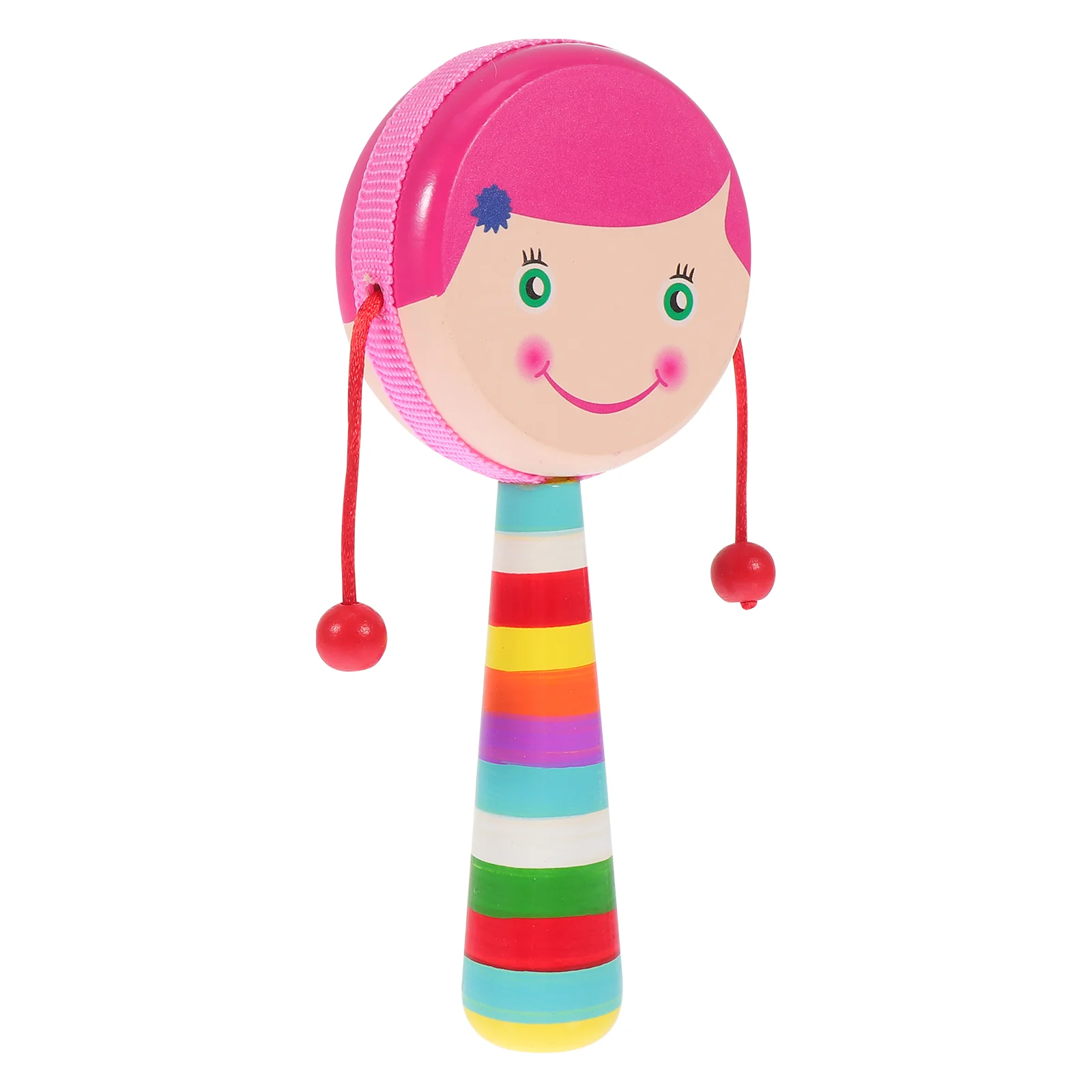 Educational Toys for Kids Cylinder Rolling Drum Rattle Wooden Rattle-drum Plaything Chinese
Educational Toys for Kids Cylinder Rolling Drum Rattle Wooden Rattle-drum Plaything Chinese