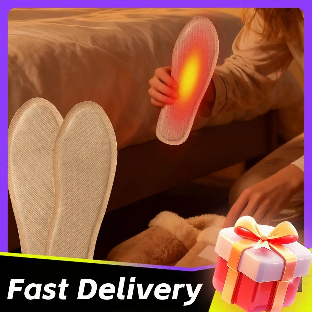 10 Pairs Insole Foot Warmers Disposable Heated Insoles Warmers Continuous Heat Air Activated Warmers for Men & Women
10 Pairs Insole Foot Warmers Disposable Heated Insoles Warmers Continuous Heat Air Activated Warmers for Men & Women