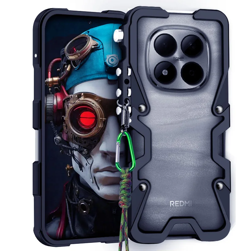 Zimon Luxury Armor Metal Aluminum Phone Bumper For Redmi Note 15 14 13 12 11 Pro+ Cover Mechanical Purely Handmade Skull Case
Zimon Luxury Armor Metal Aluminum Phone Bumper For Redmi Note 15 14 13 12 11 Pro+ Cover Mechanical Purely Handmade Skull Case